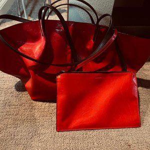 All Saints Red Purse (Odette)